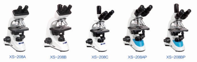 1.XS-208 Series Laboratory Biologocal Microscope