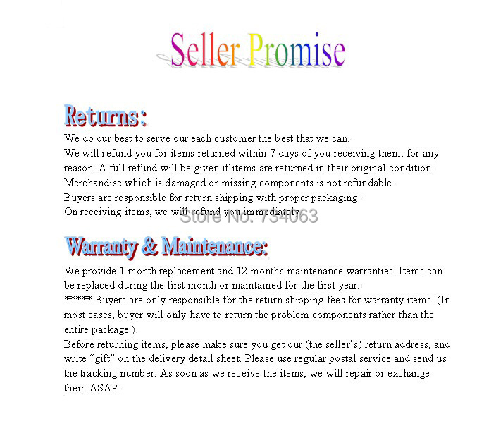 seller promise