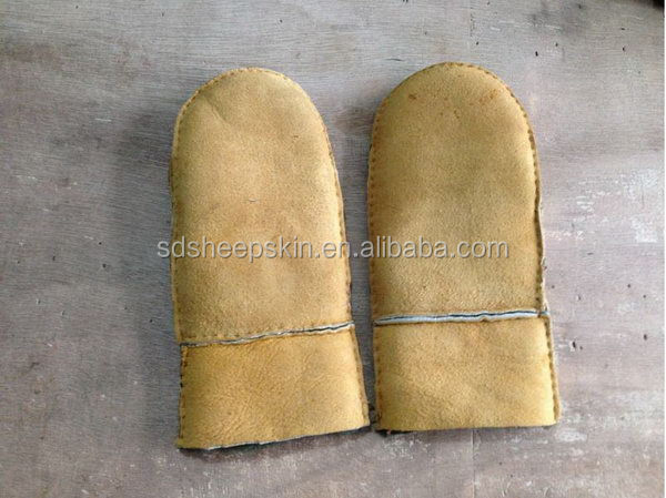 最高の品質で最も安いダブルフェースシープスキン女性のための手袋仕入れ・メーカー・工場