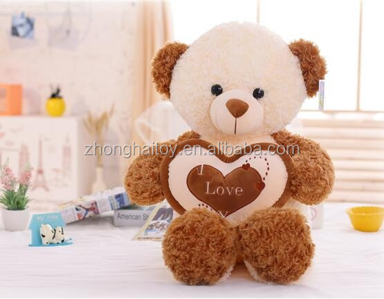 Teddy Bear Valentines Day Gifts/plush Valentine Bears With Red Heart In