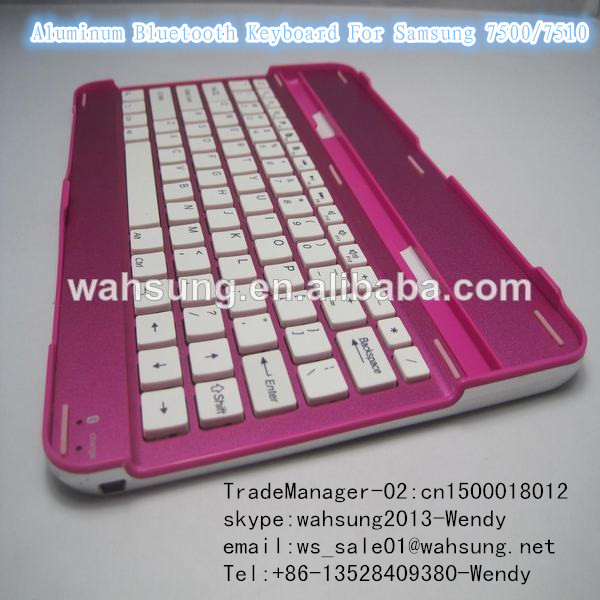 大きな販売のためのbluetoothのキーボードegoo三星電子7500/7510wirelessl付きアルミbluetoothキーボード問屋・仕入れ・卸・卸売り