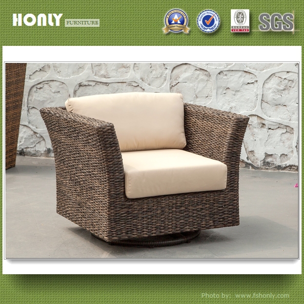 Leisure synthetic rattan sofa set aluminum frame garden magic rattan sofa sets