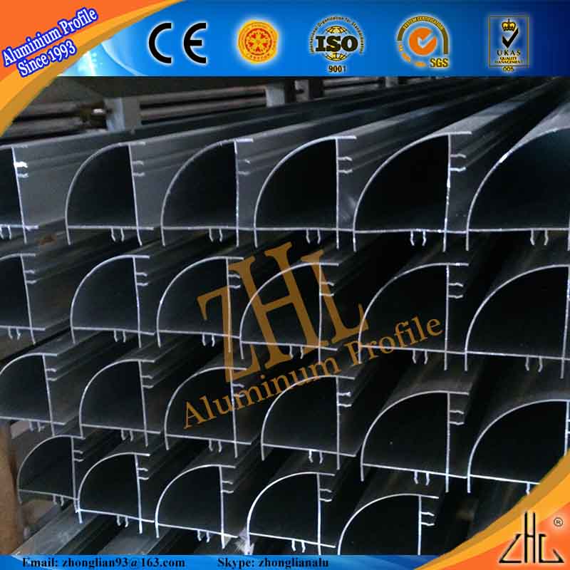 Hot! Oem Aluminum Corner Extrusion Round Profile,Fiberglass Aluminium
