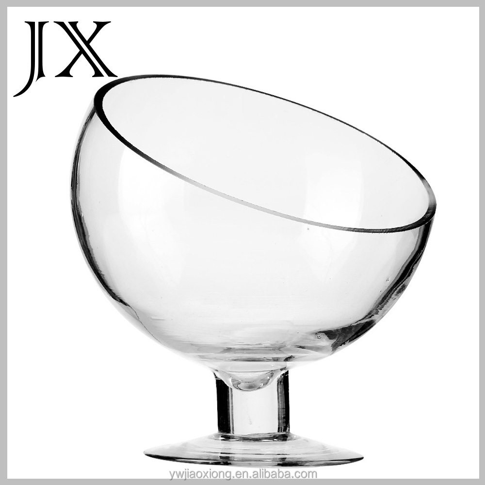 安い透明な家の装飾ハンドメイド花瓶義烏市のガラスの金魚鉢仕入れ・メーカー・工場