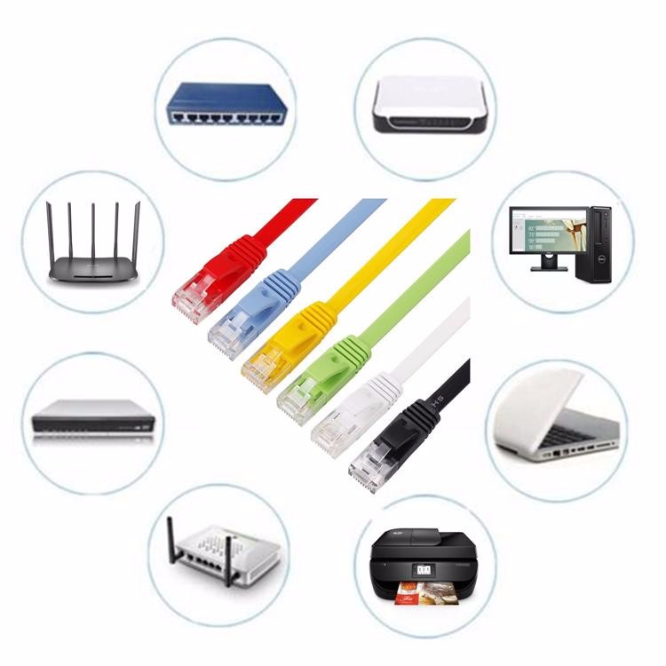 Network Cable Snagless Ethernet Patch Flat Cat6 Cable 11.jpg