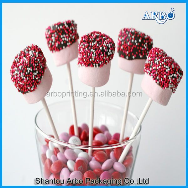 30pc/bag food grade paper lollipop sticks