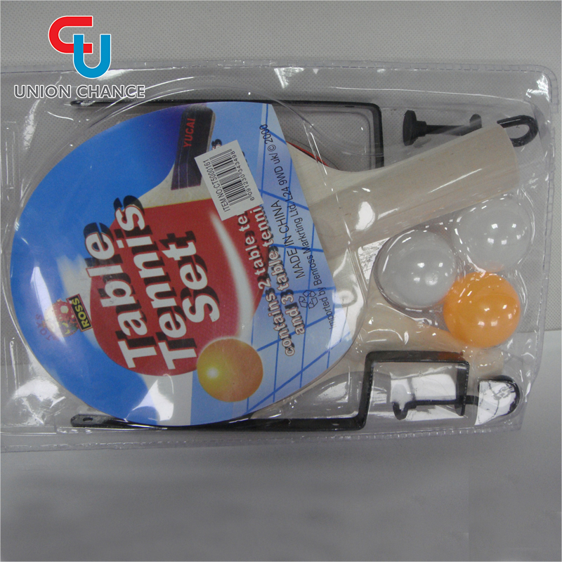 安いプロモーション2015ピンポンテーブルテニステーブルtacket3を備えたテニスのボールがセットに卸売仕入れ・メーカー・工場