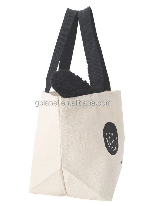 fashion shopping reusable fabric canvas bag