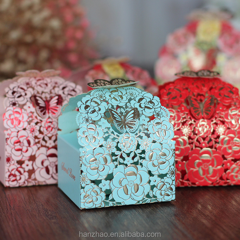 Romantic Indian Wedding Party Favors Candy Box Sweet Boxes With