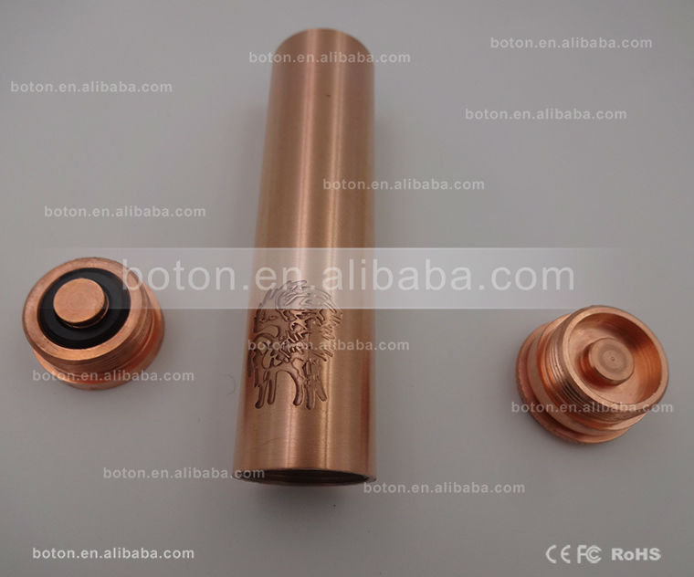 High Quality Mechanical Mod Wholesale Copper Pegasus Mod Clone Supplier