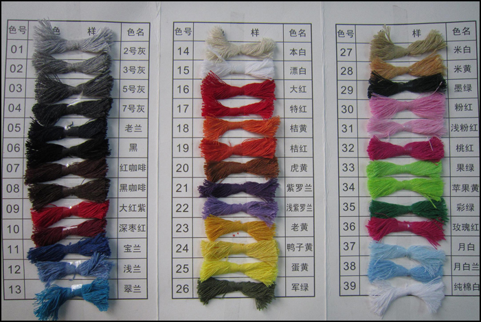 糸編み糸手袋1/6neオープンエンド糸再生された綿の糸仕入れ・メーカー・工場