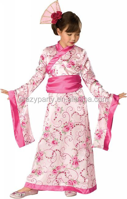アジアの女の子コスチュームコスプレデザイン2014年古代ドレスカーニバルパーティー衣装ジュエリークリスマスプレゼント子供用に設定問屋・仕入れ・卸・卸売り