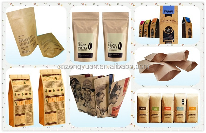 custom printing size food safe tea bag plastic package