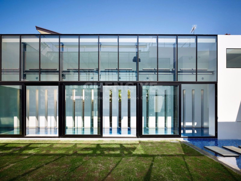 Tempered Standard Size 10mm 5.5mm Clear Float Building Glass In China