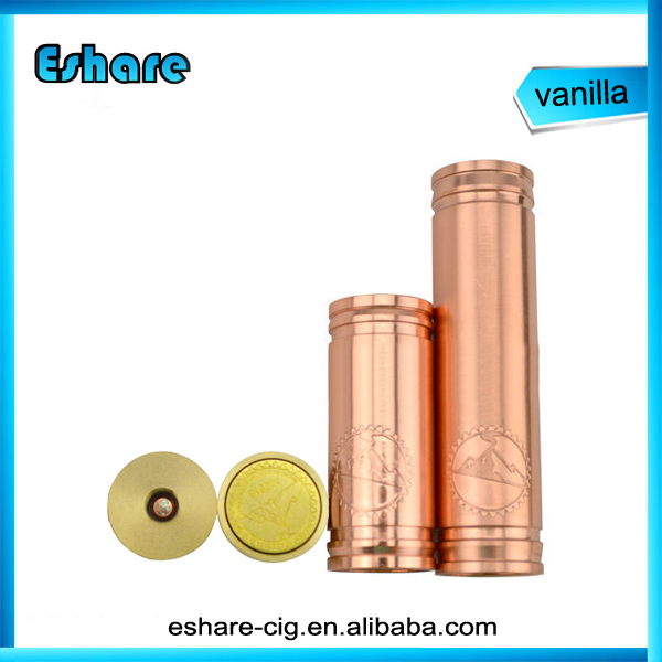 2014 High Quality Red Copper Vanilla Mod 1:1 Clone vanilla mechanical mod !!!