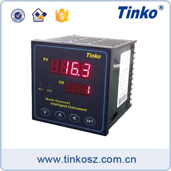 tinko12チャンネルマルチリレー出力を持つ点の温度インジケータ、 温度プロセスrs485スキャナ中国製仕入れ・メーカー・工場
