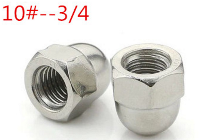 316 Stainless Steel Cap Nut Inch Cap Nuts The Military Cap