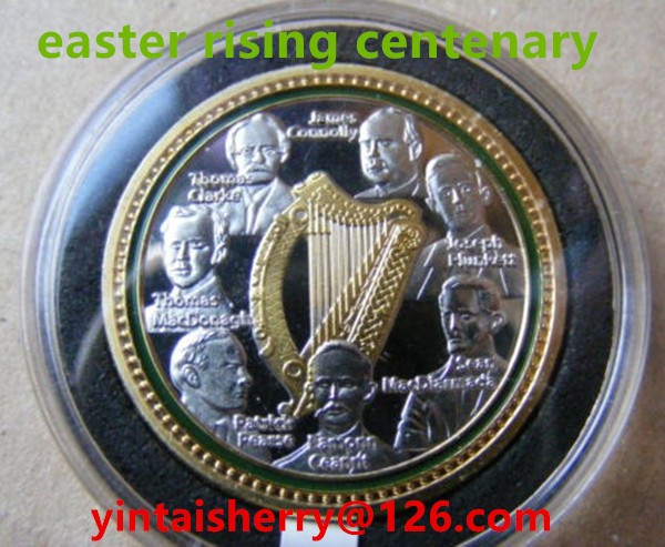 良いアイルランドイースター上昇1916 centennary土産金貨仕入れ・メーカー・工場