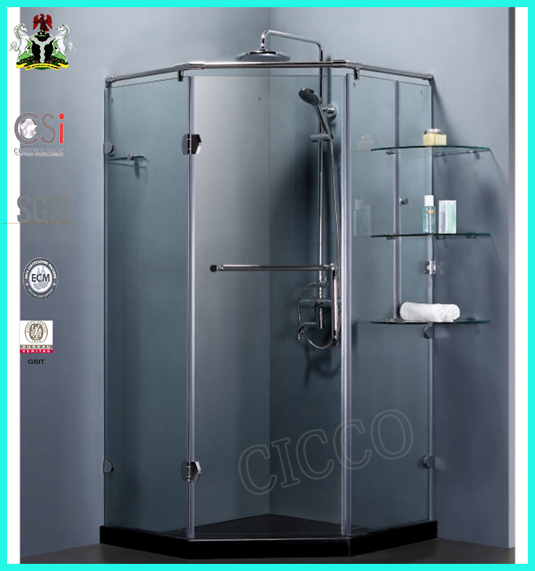 China European Style Tempered Glass Shower Door Pivot Hinge