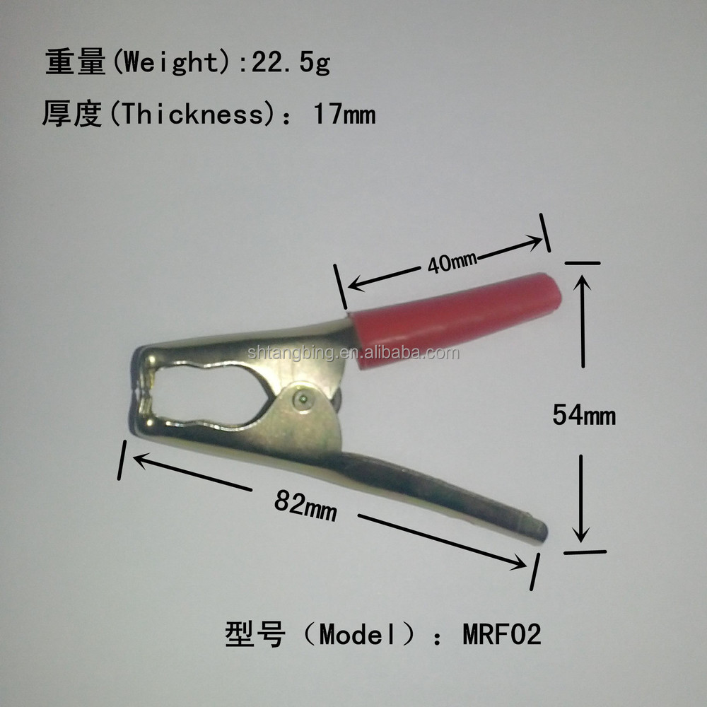 3** copperステンレス鋼ワイヤー付きバッテリーのワニ口クリップ仕入れ・メーカー・工場