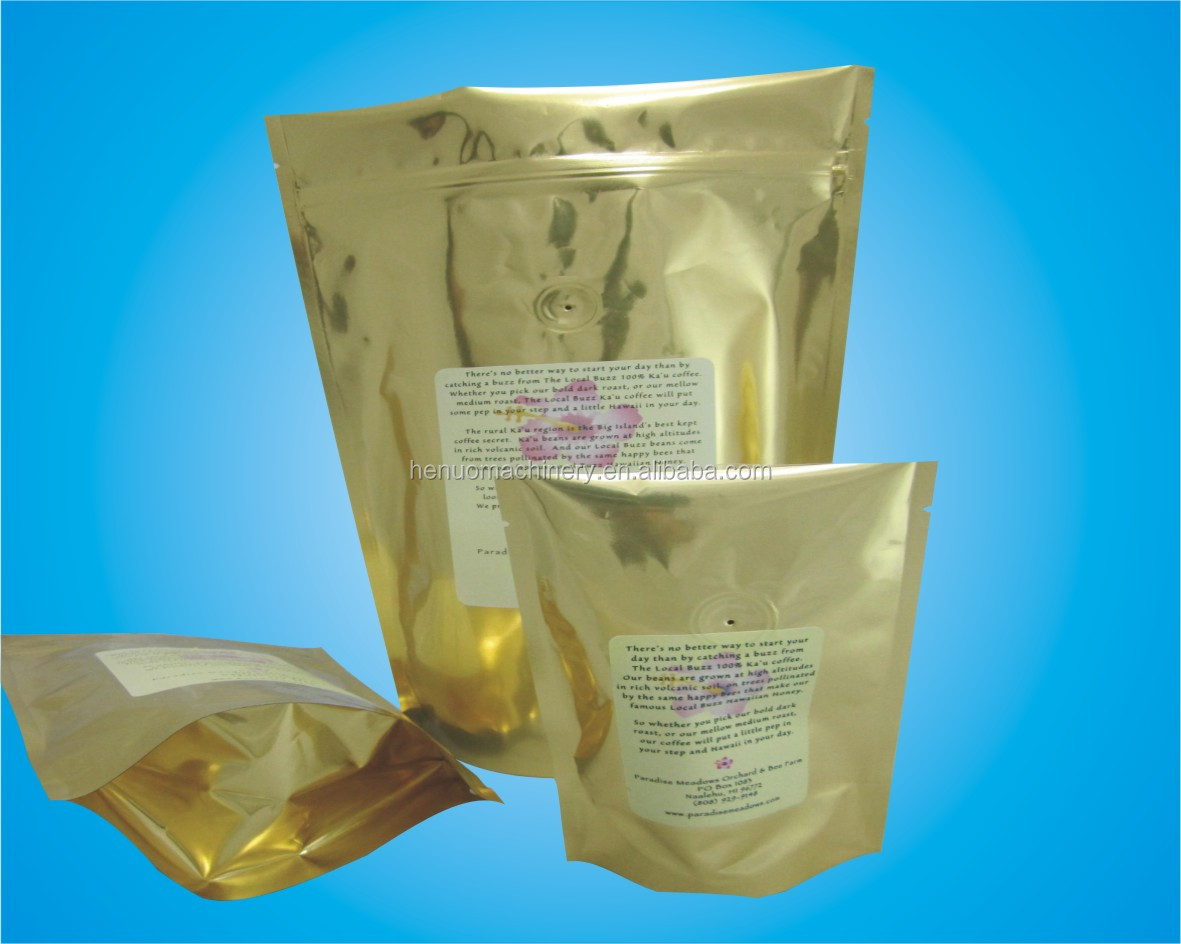 Automatic cocoa seeds coffee powder packing machines for price pouch