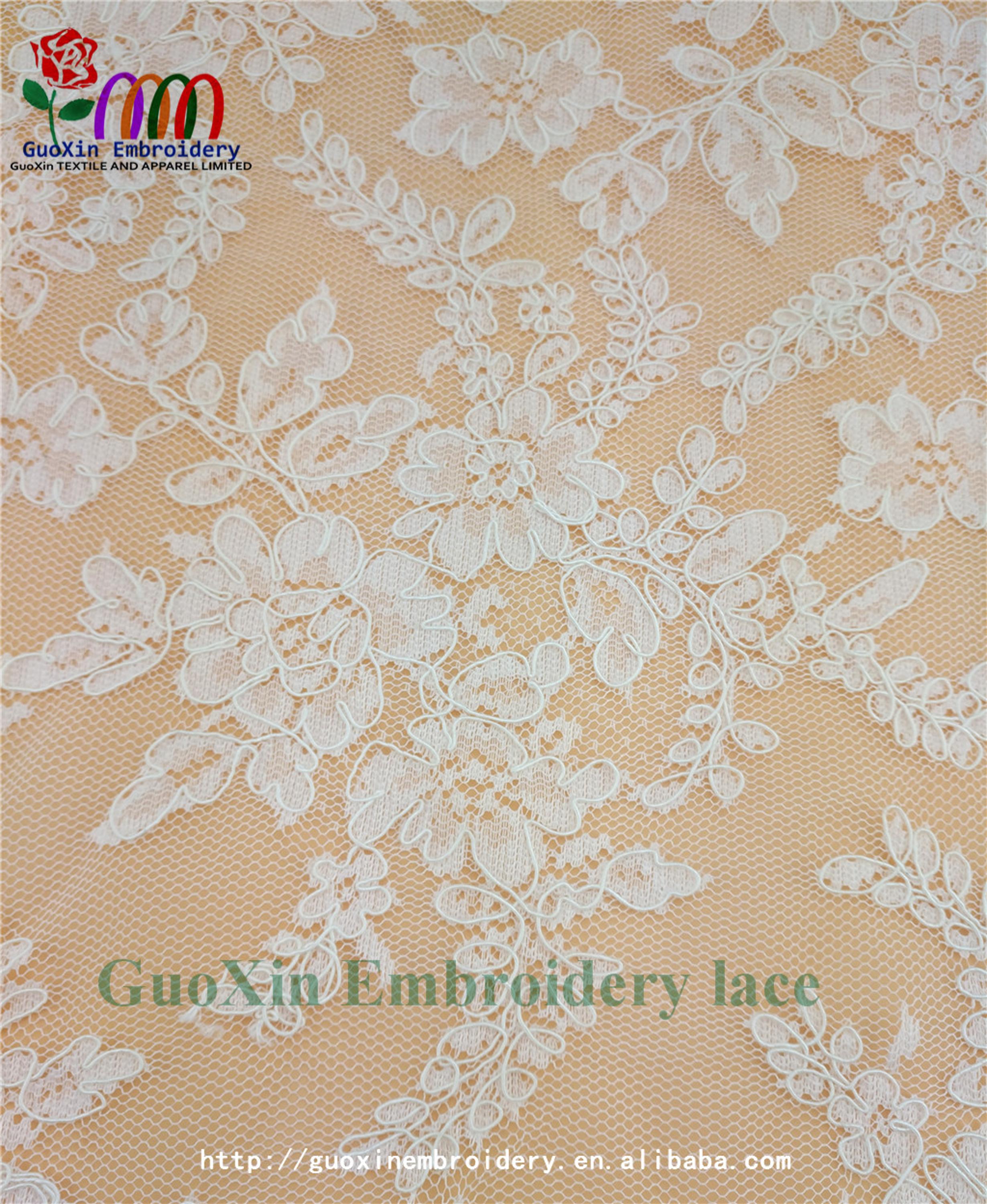high quality designer bridal sarees image lace embroidery lace fabric with cording (5).jpg