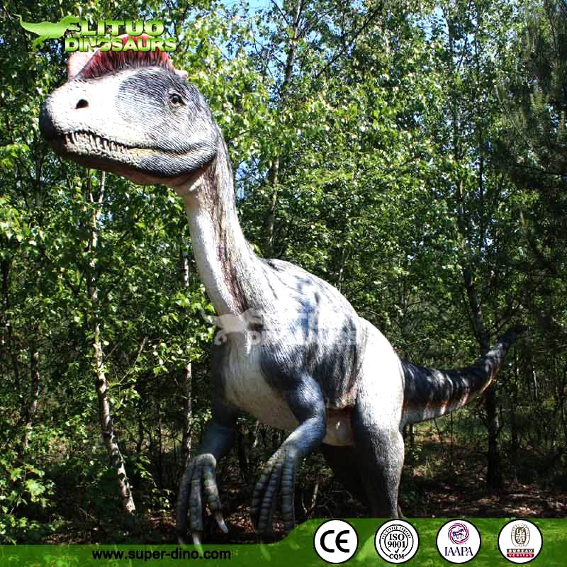 life size dilophosaurus