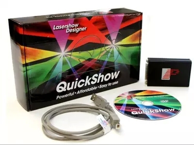 米国レーザーusb quickshowレーザー光ソフトウェアdmx usbコントローラ用レーザーショー仕入れ・メーカー・工場