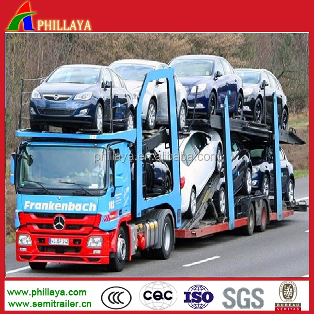 famous car carrier semi trailer car delivery semi traielr car