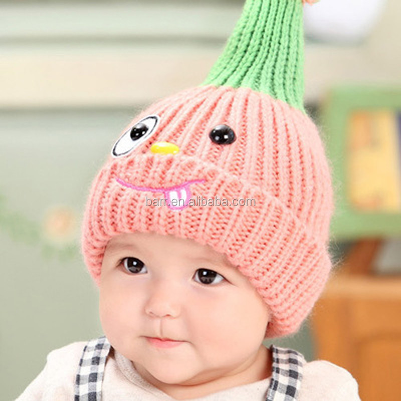 子供の幼児の新しい赤ちゃんソフト冬暖かいニット帽帽子ビーニー帽子仕入れ・メーカー・工場