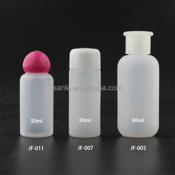 1oz 30ml PE Cylinder Screw Bottle for lotion Manufacture