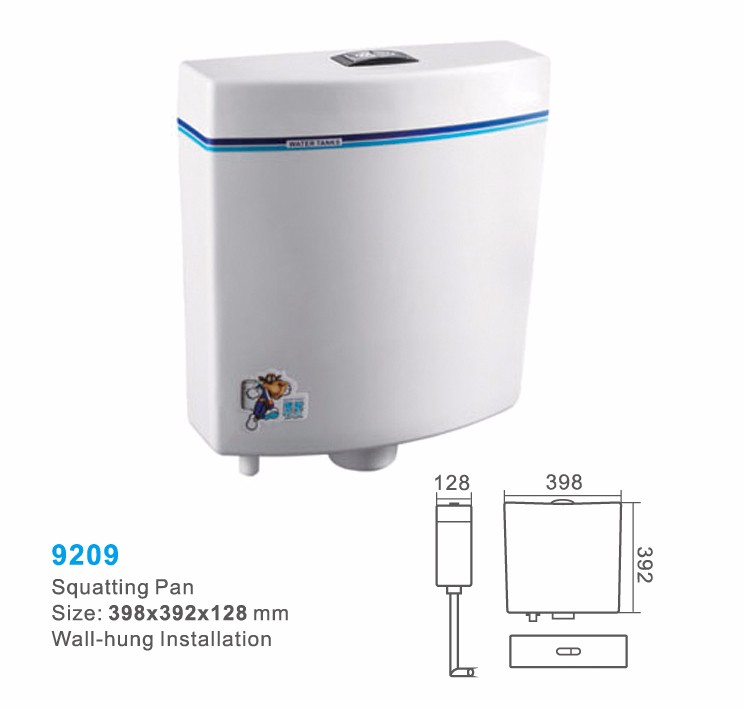 High Quality Plastic Toilet Water Tank_dual Flush Toilet Plastic