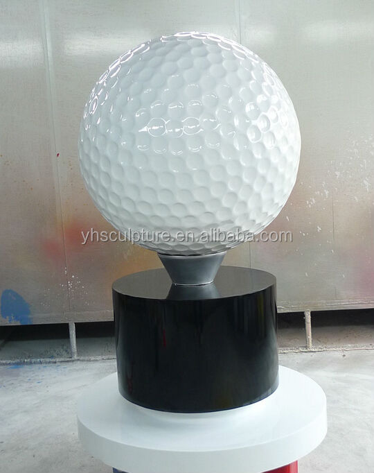 Artificial Style Sculpture Giant golf ball問屋・仕入れ・卸・卸売り