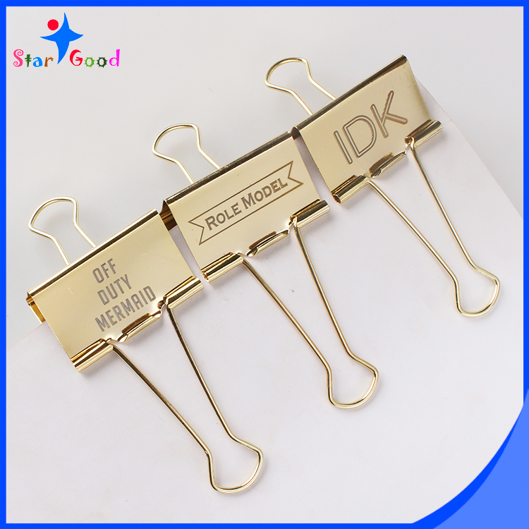 Custom Folders Book Binding Clips With Giant Paper Clip Buy Giant