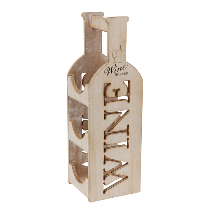 Laser cut wine discount rack