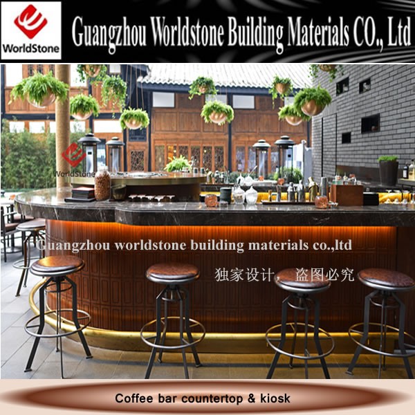 U Shape Counter Outdoor Bar Counter Black Top Bar Counter Buy