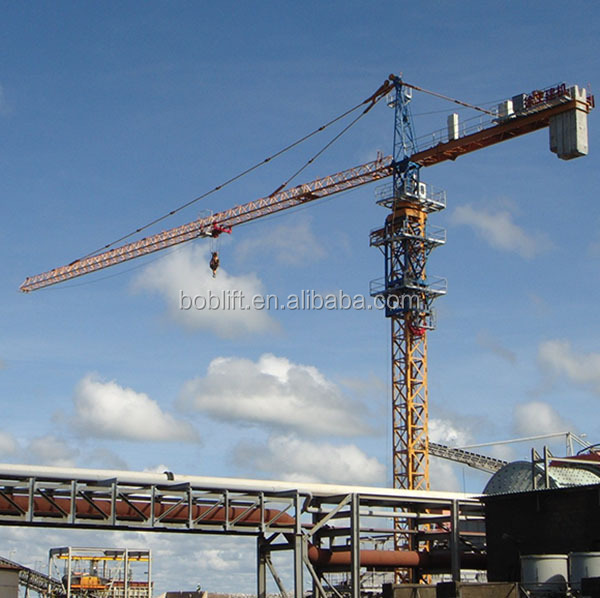 有名なブランド自立タワークレーンqtz125c6015l-10建設のための仕入れ・メーカー・工場