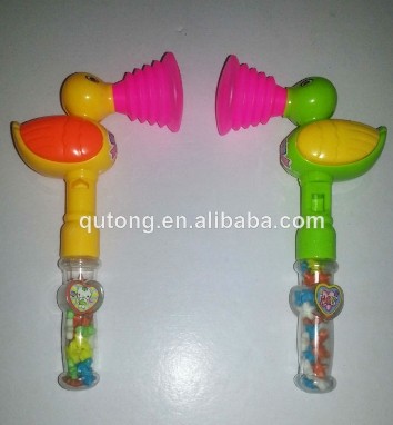 8g compressed candy projection plastic candy toy