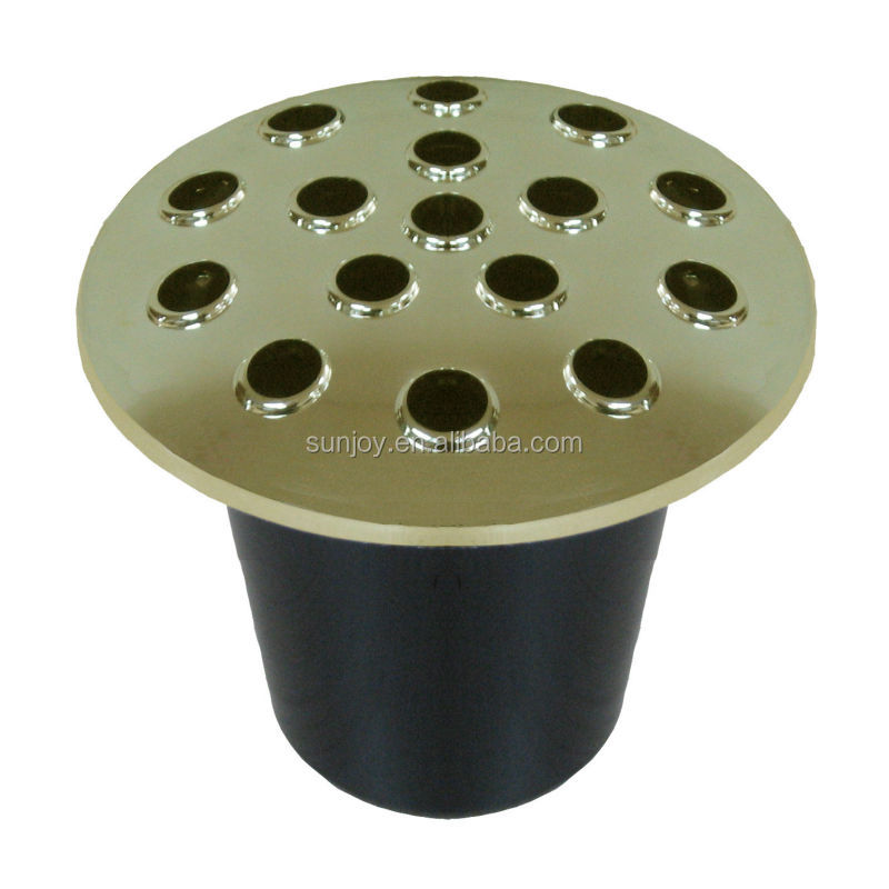 Black Gold Lids Plastic Grave Vase Insert Buy Grave Vase Plastic