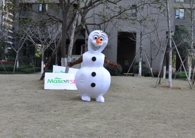 素敵な大人のためのオラフ雪だるまのマスコットの衣裳、 オラフ衣装大人仕入れ・メーカー・工場