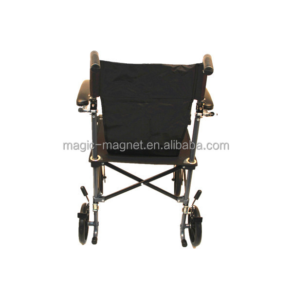 新しいモビリティ補助2014年軽量折りたたみ旅行車椅子または無効に高齢者のためのキャリーバッグ付きfda上場問屋・仕入れ・卸・卸売り