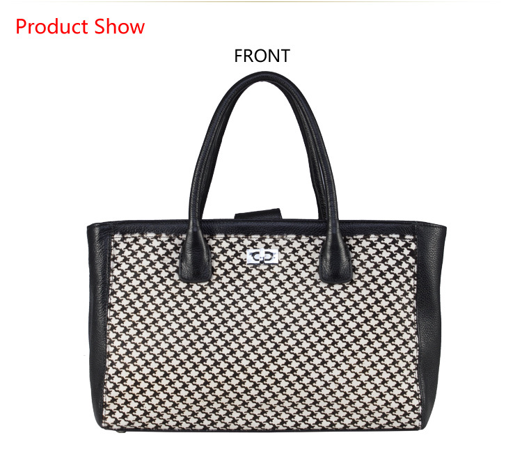 キャンバスとレザー製品輸入中国竹2014年最新のデザインのバッグの女性のハンドバッグ問屋・仕入れ・卸・卸売り