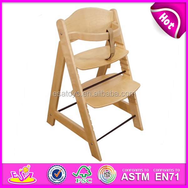 children's high chairs wooden