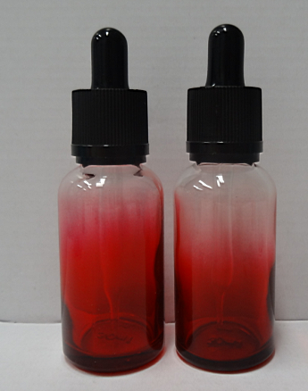 faded color bottles