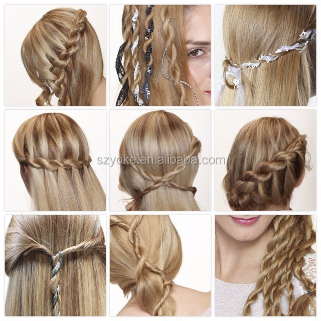 ファッションヘアサロンツールマジック簡単電気髪ブレイダー自動クイックツイスト編み込み機編組アーティファクト 問屋・仕入れ・卸・卸売り