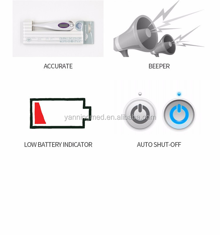 New design high quality human digital hard tip thermometer digital price,digital clinical pen-type thermometer with hard tip