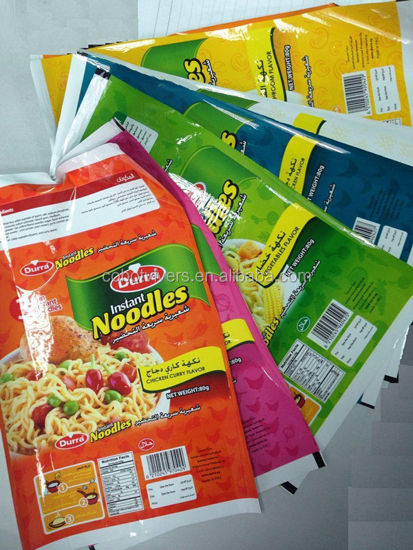instant cooking noodle with Halal, BRC,FDA certificate