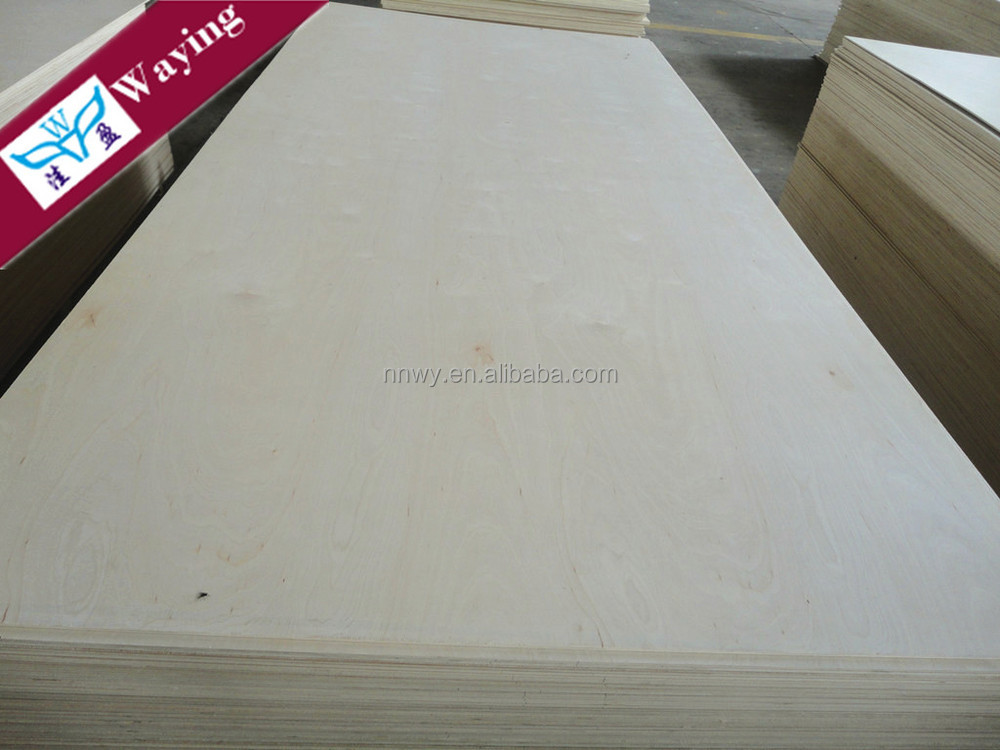 Indoor Usage and Birch Veneer Board Surface Material Russian birch plywood