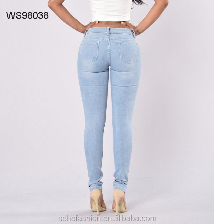 ice blue jeans for women