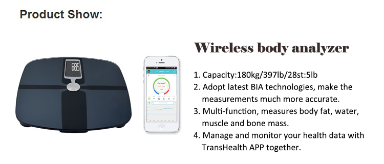 カラフルなbluetooth2015家庭用体脂肪計問屋・仕入れ・卸・卸売り